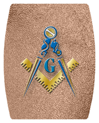 DAREC 370 SH BZ Masonic Lodge Shimmer Bronze